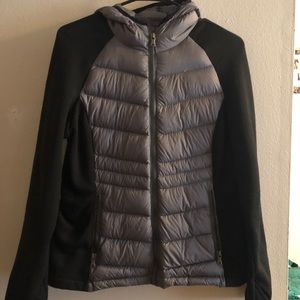Fleece/Puffer Running Jacket